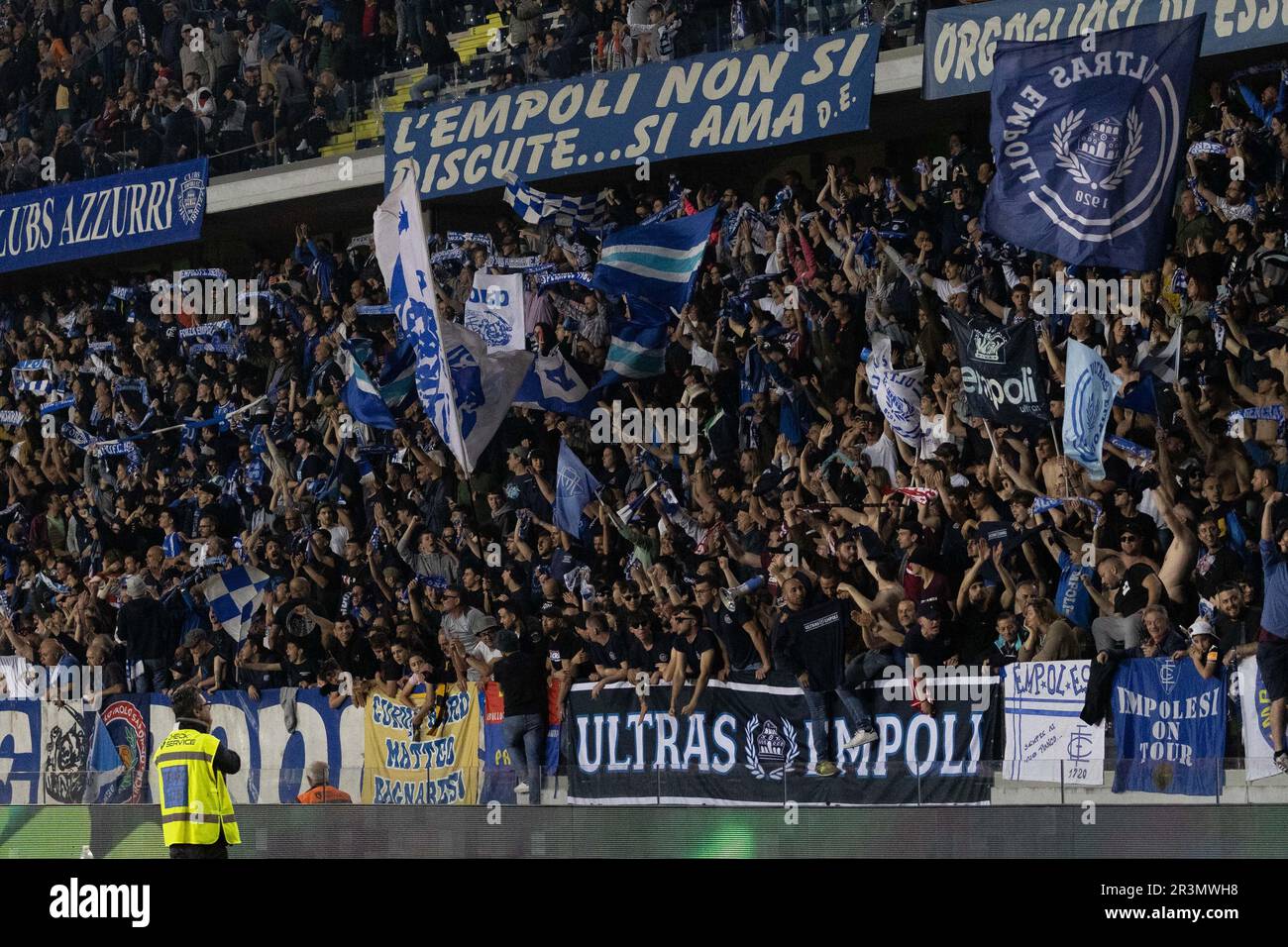 Empoli, Italie. 22nd mai 2023. Fans d'Empoli pendant Empoli FC vs Juventus FC, italie football série A match à Empoli, Italie, 22 mai 2023 crédit: Agence de photo indépendante/Alamy Live News Banque D'Images