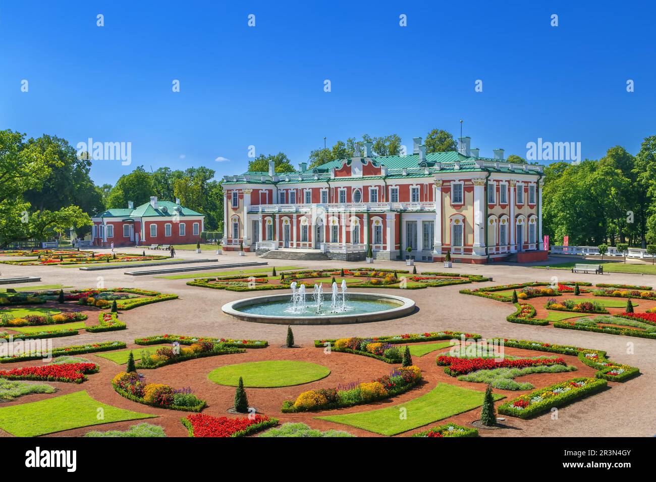 Le Palais Kadriorg, Tallinn, Estonie Banque D'Images