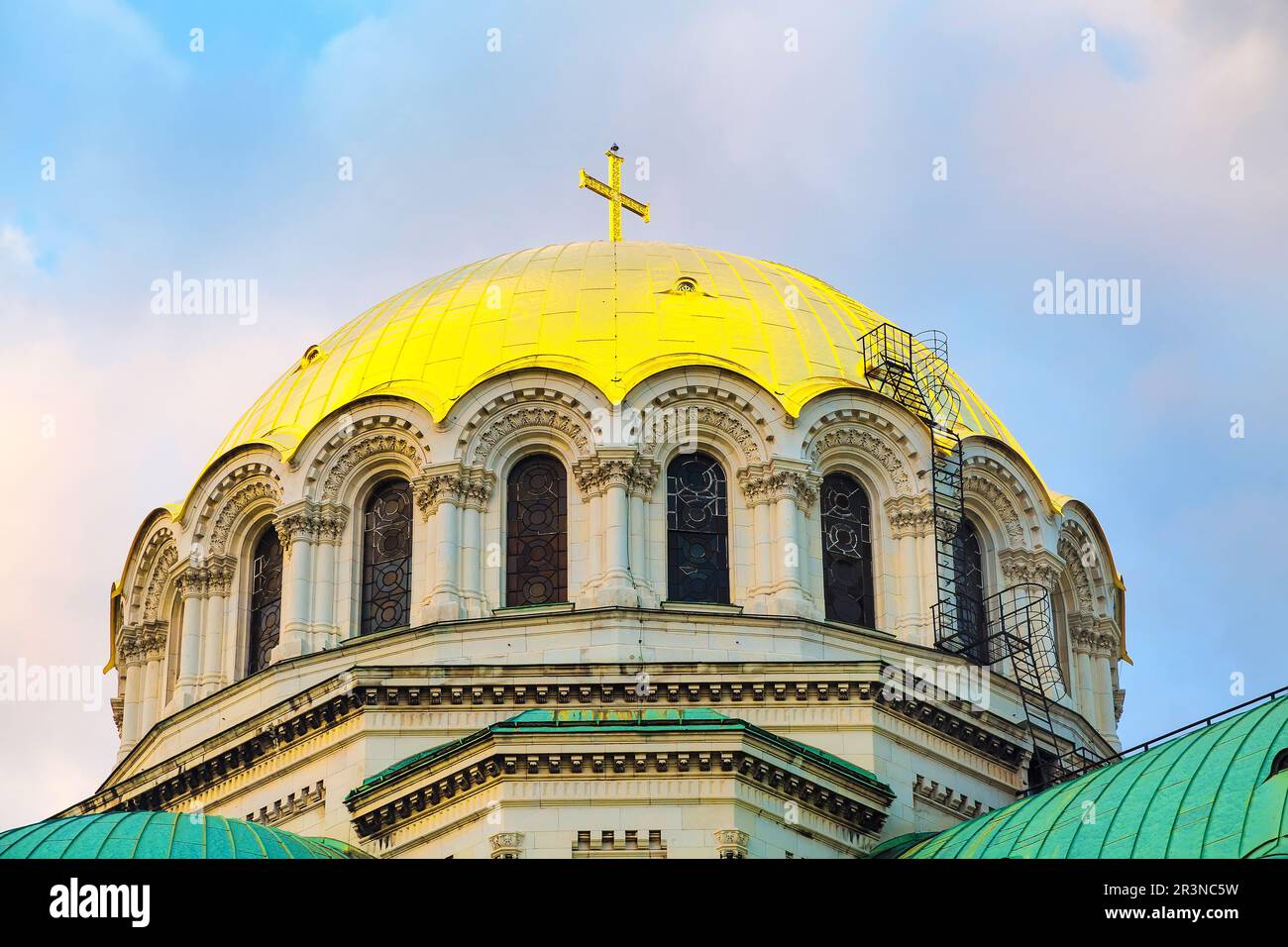 Cathédrale Saint Alexandre Nevski à Sofia, Bulgarie Banque D'Images