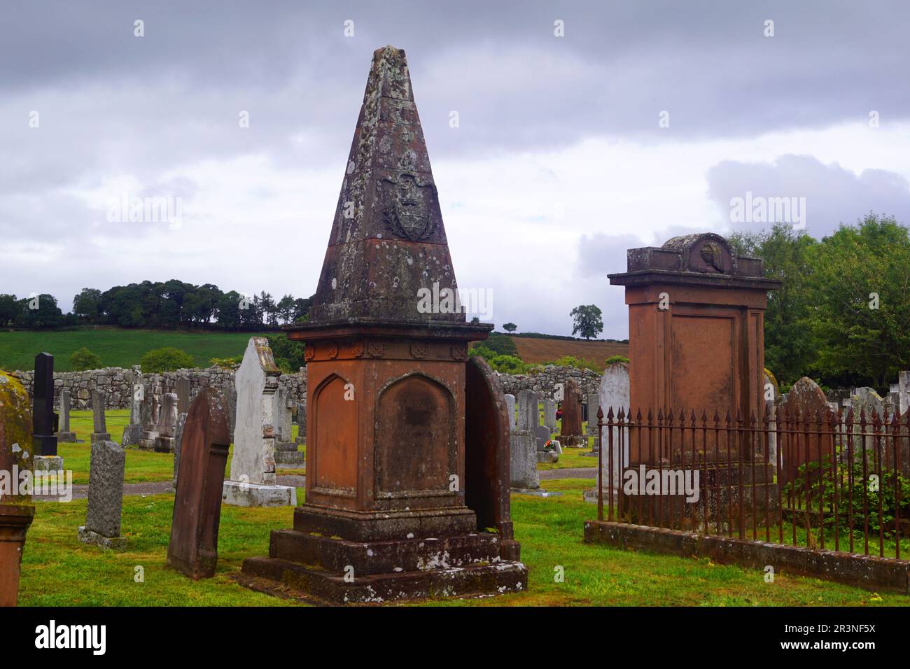 Le monastère de Sweetheart est un ancien monastère cistercien d'Écosse.Il est situé à environ 13 km au sud de Dumfries dans le comté de Dumfries et Gallo Banque D'Images