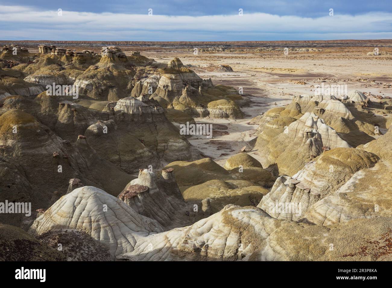Bisti Badlands, Nouveau Mexiko Banque D'Images