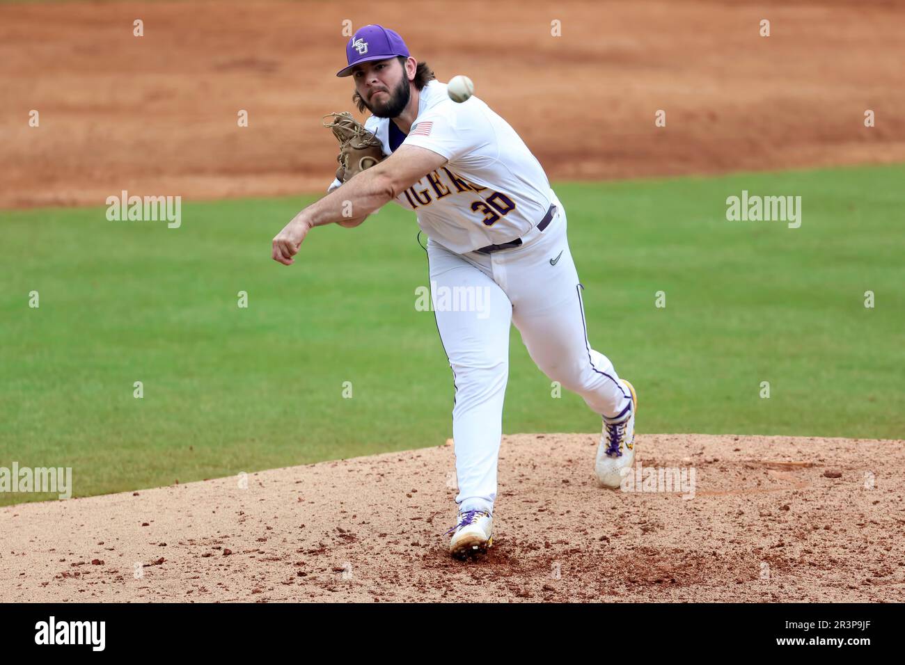 HOOVER, AL MAY 24 LSU Tigers pitcher Nate Ackenhausen (30) during