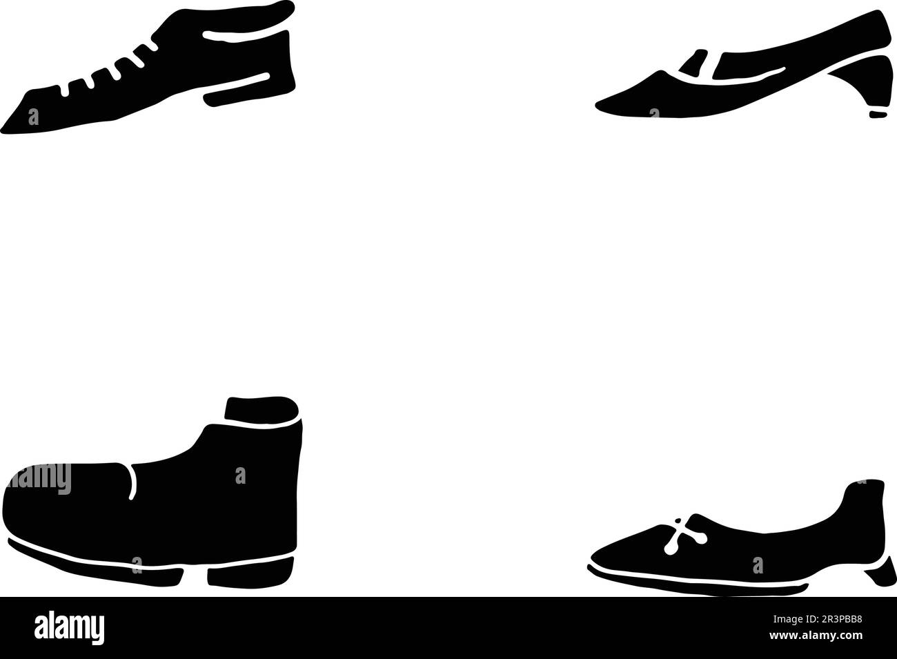 chaussures concept sneaker motif vectoriel et logo Illustration de Vecteur