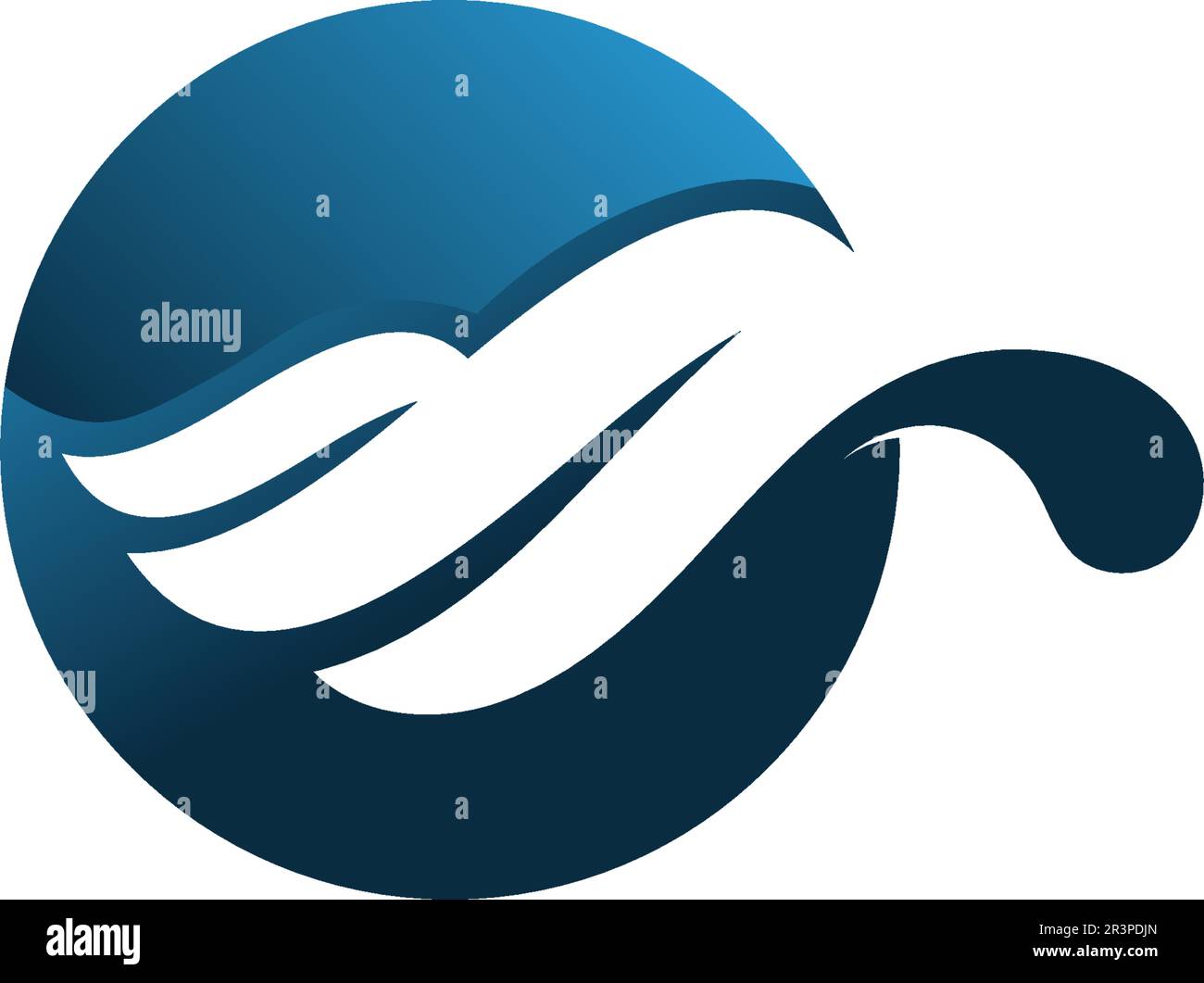 Goutte d'eau Modèle Logo vector illustration design Illustration de Vecteur