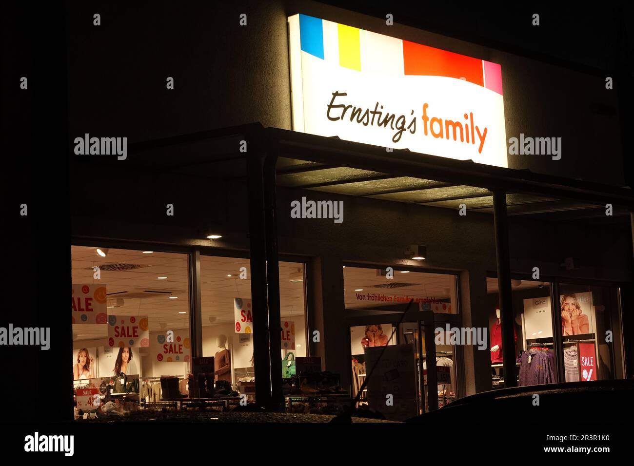 Filiale de la famille Ernstings GmbH & Co KG Banque D'Images