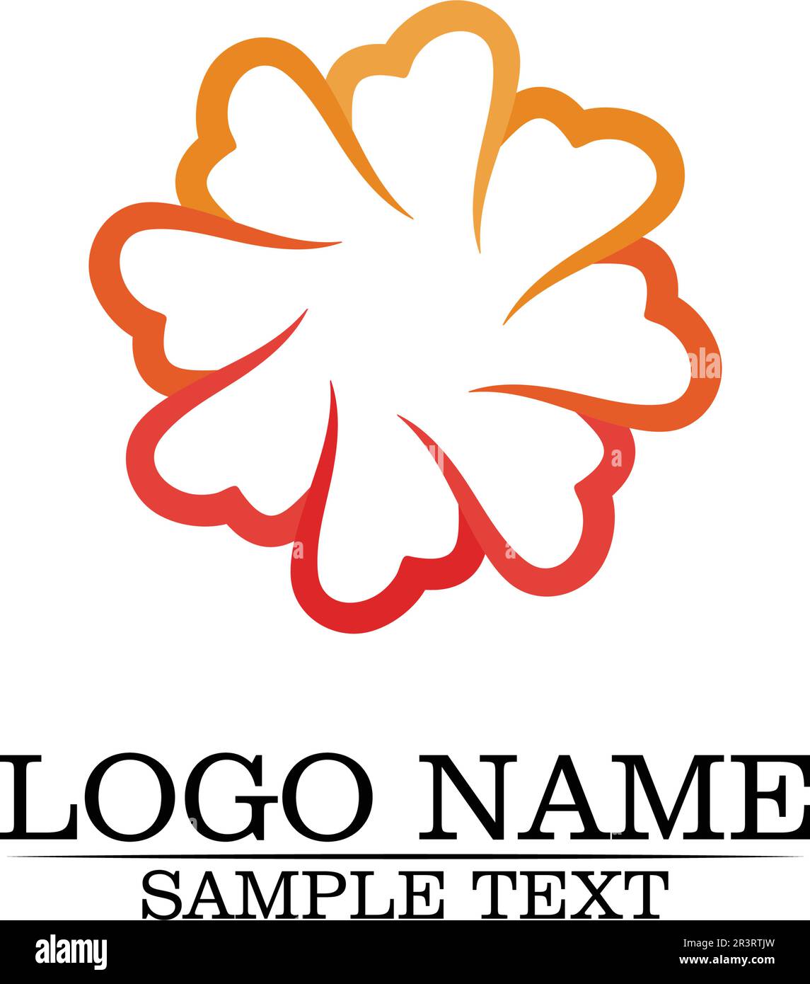 Vecteur - ensemble vectoriel de motifs floraux sur fond blanc Illustration de Vecteur