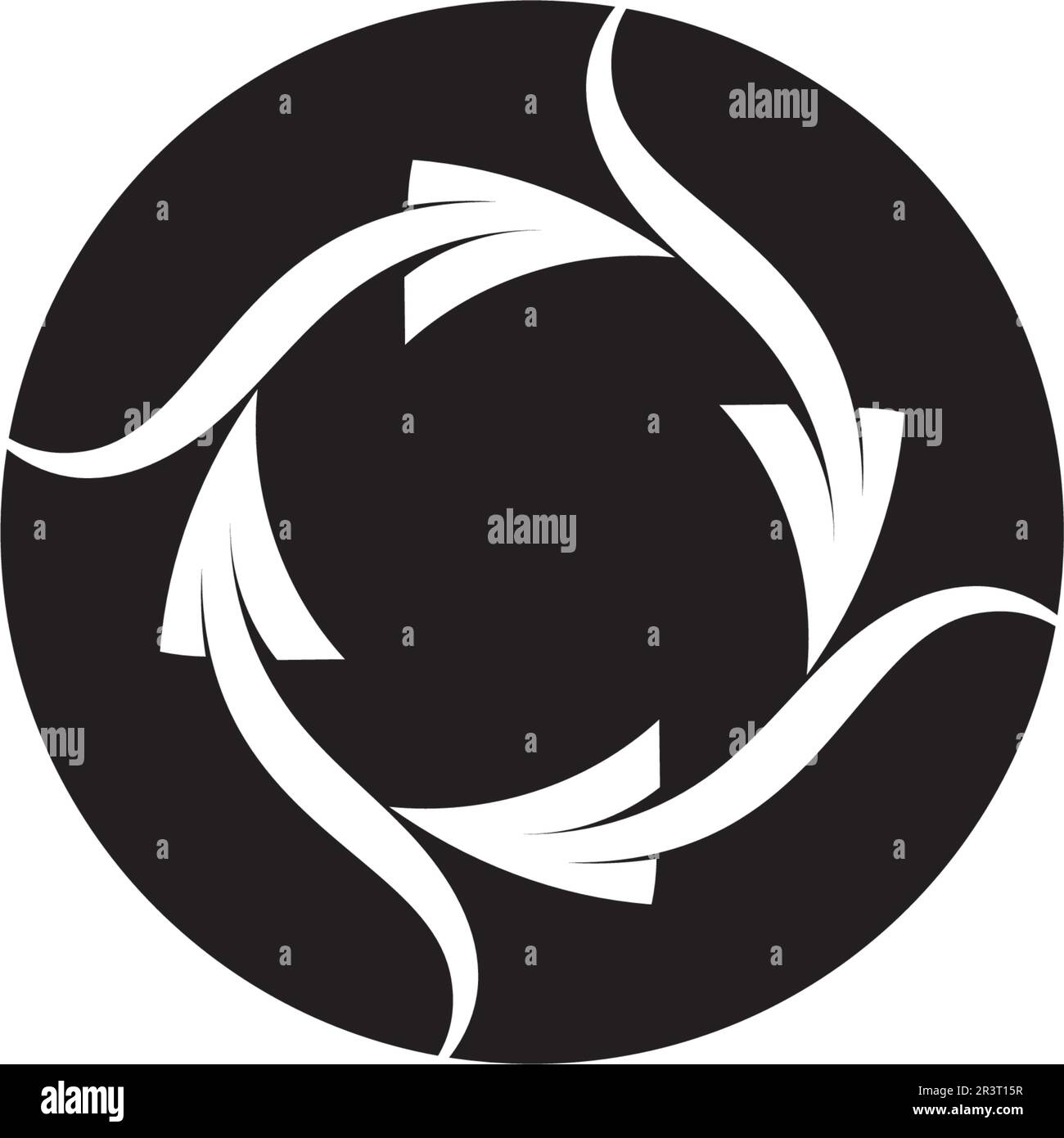 Logo plage vagues symboles et icônes de modèle app Illustration de Vecteur