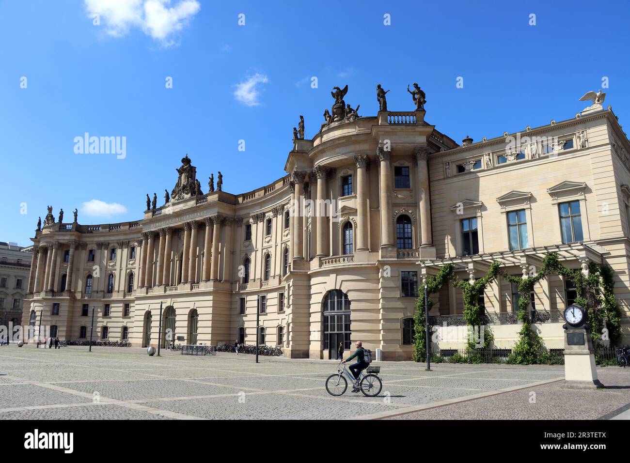 Bibliothèque de droit de la Faculté de droit de l'Université de Bebelplatz Banque D'Images