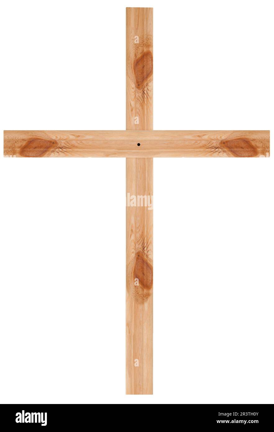 Croix en bois Banque D'Images
