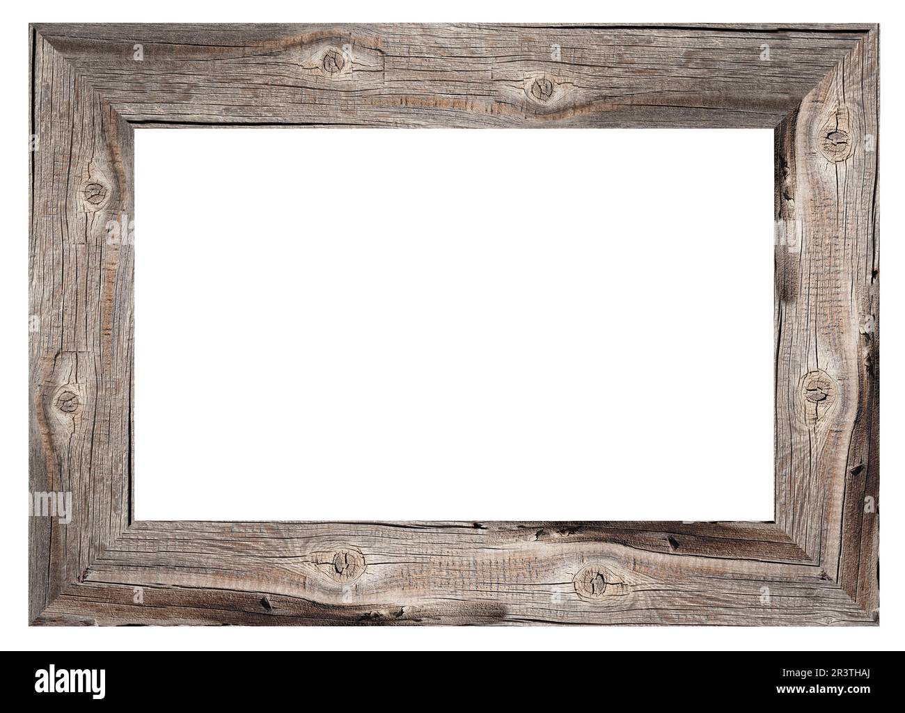 Cadre en bois ancien Banque D'Images