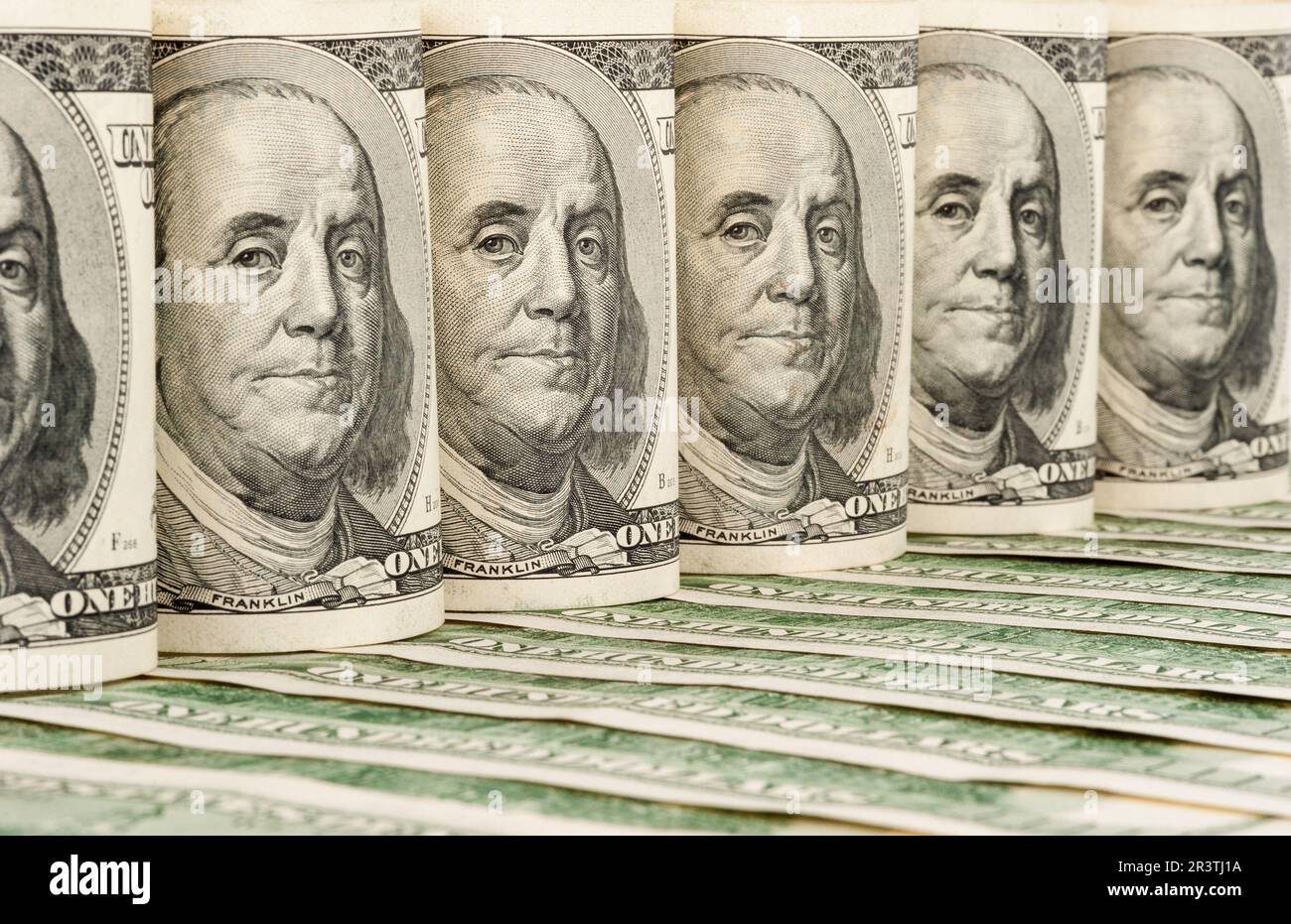 Contexte Dollars Banque D'Images Contexte Dollars Banque D'Images