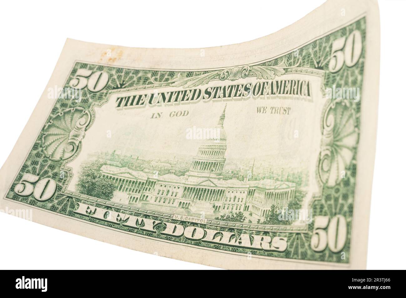 Billet de cinquante dollars Banque D'Images