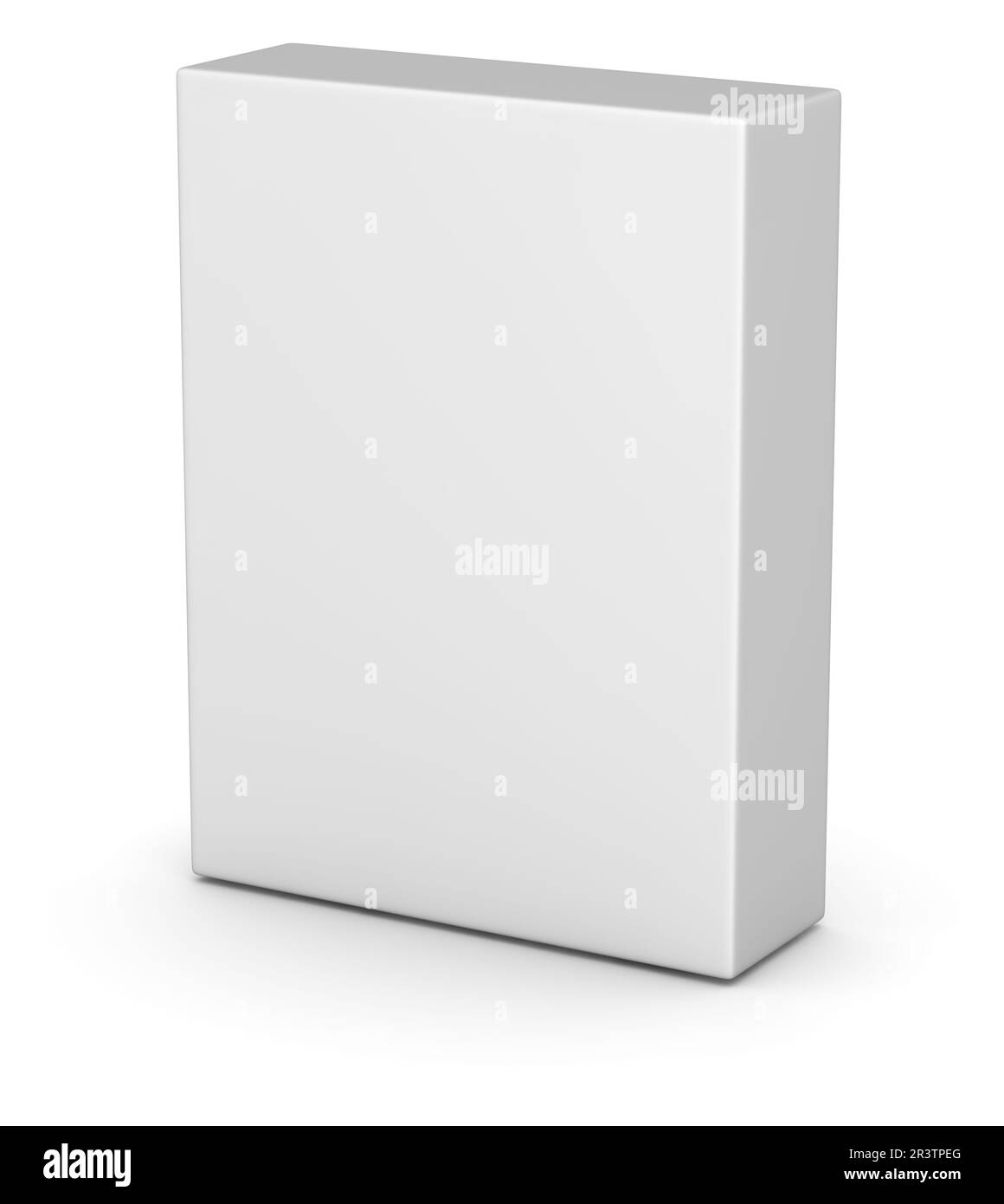 Boîte blanche Banque D'Images