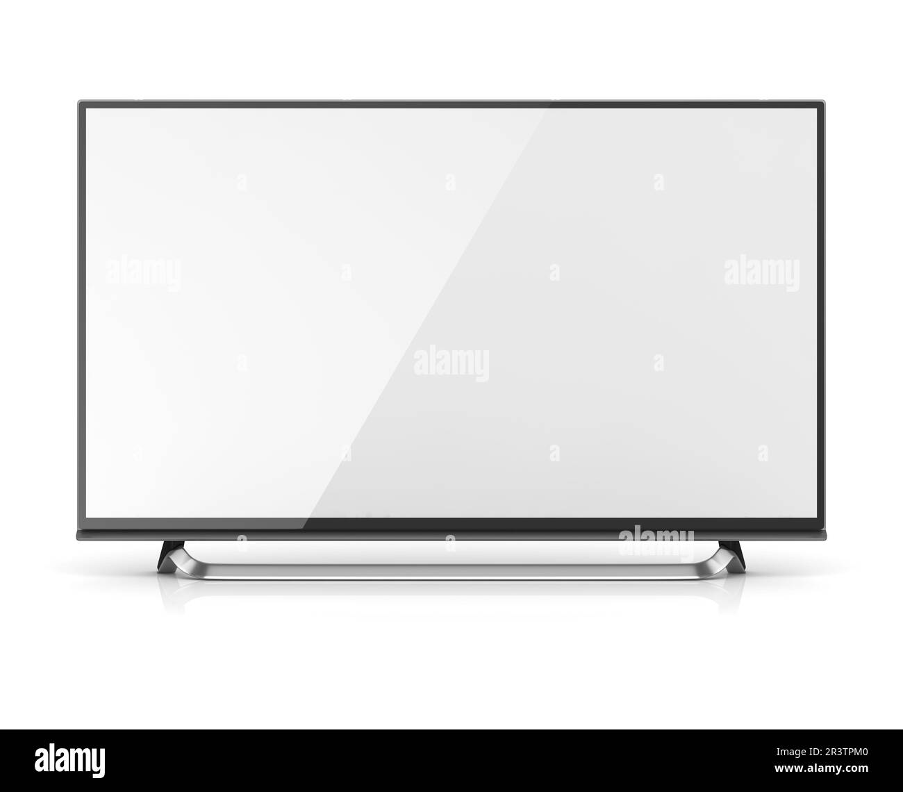 Téléviseur hd 4K à écran vierge Banque D'Images