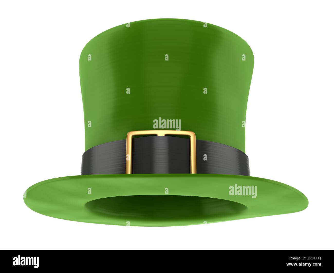 Chapeau Leprechun vert Banque D'Images