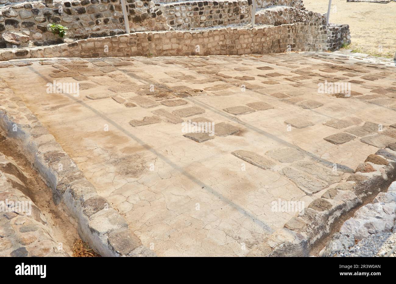 L'ancienne ville de Xochicalco, Morelos est un exemple rare d'une ville maya dans le centre du Mexique Banque D'Images