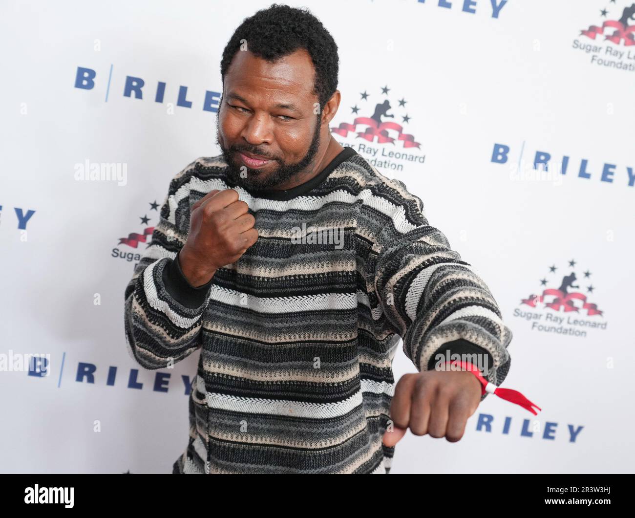 Los Angeles, États-Unis. 24th mai 2023. Sugar Shane Mosley arrive à la Fondation annuelle 12th Sugar Ray Leonard LES GRANDS COMBATTANTS, LA GRANDE CAUSE la nuit de boxe Charité tenue au Beverly Hilton à Beverly Hills, CA le mercredi, ?24 mars 2023. (Photo par Sthanlee B. Mirador/Sipa USA) crédit: SIPA USA/Alay Live News Banque D'Images