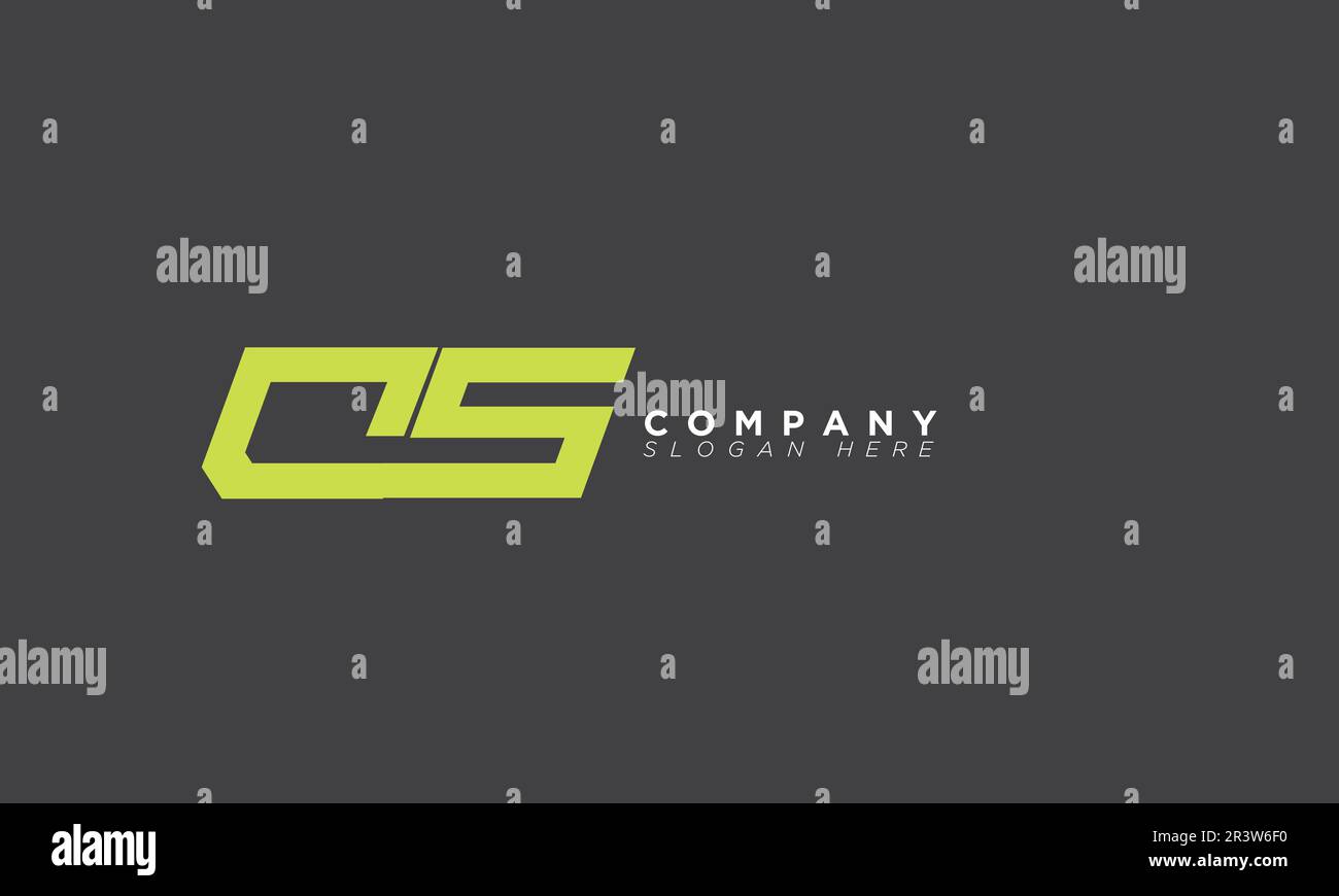 LETTRES MAJUSCULES initiales logo monogramme Illustration de Vecteur