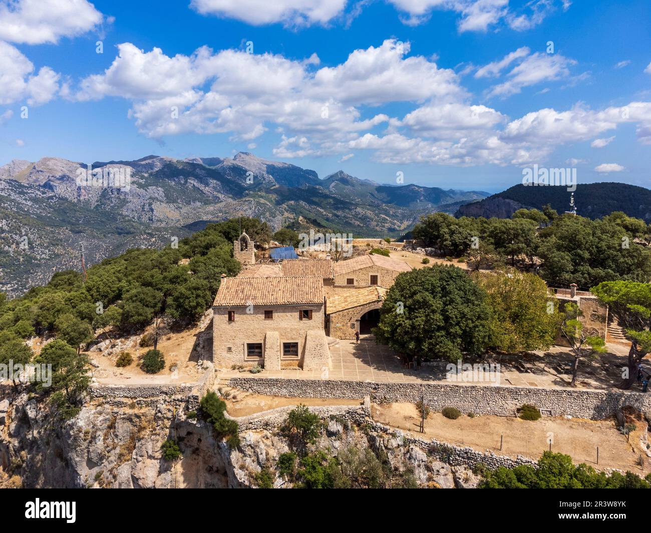 Château de AlarÃ³ Banque D'Images