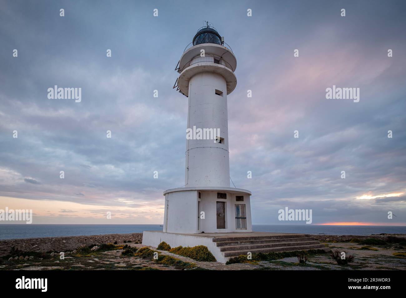 Phare de Cape Barberia Banque D'Images