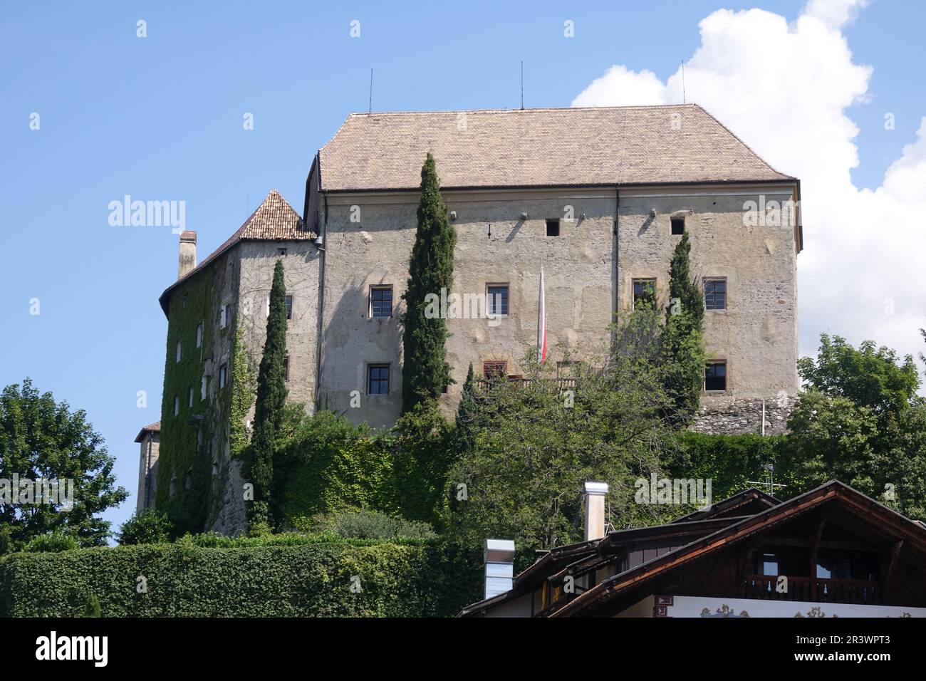Château de Schenna Banque D'Images