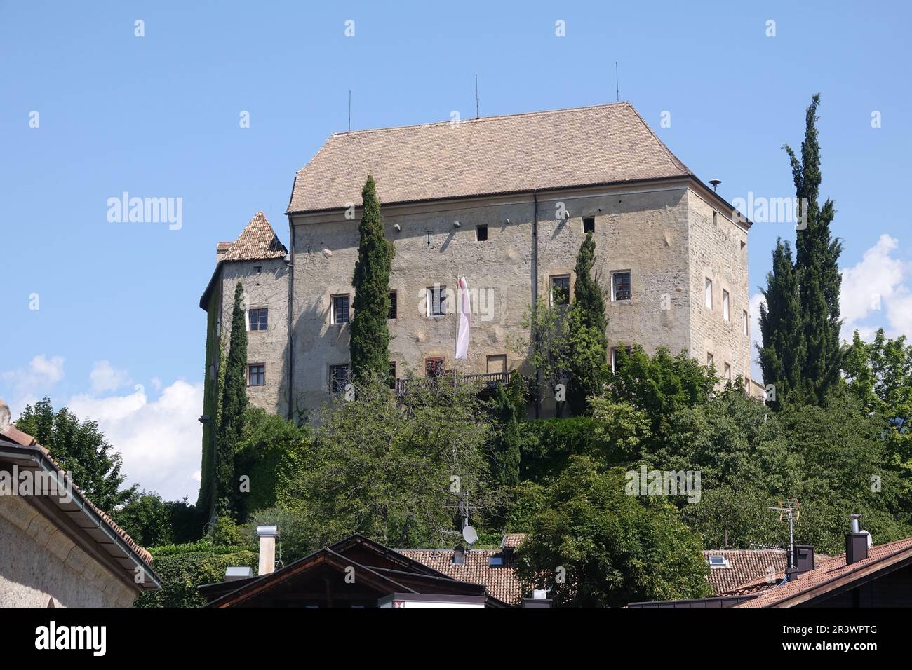Château de Schenna Banque D'Images