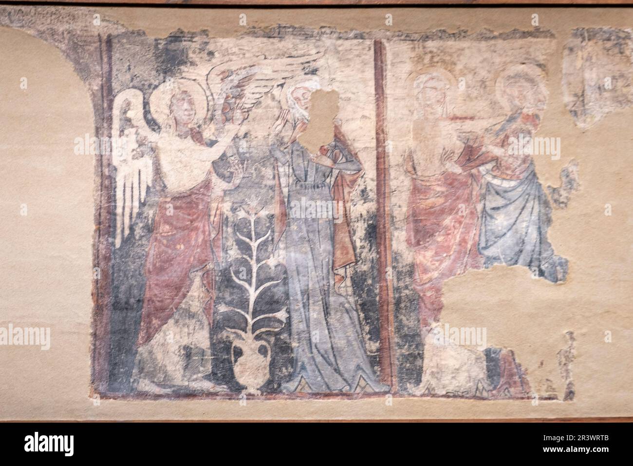 Annonciation par l'archange Saint Gabriel Banque D'Images