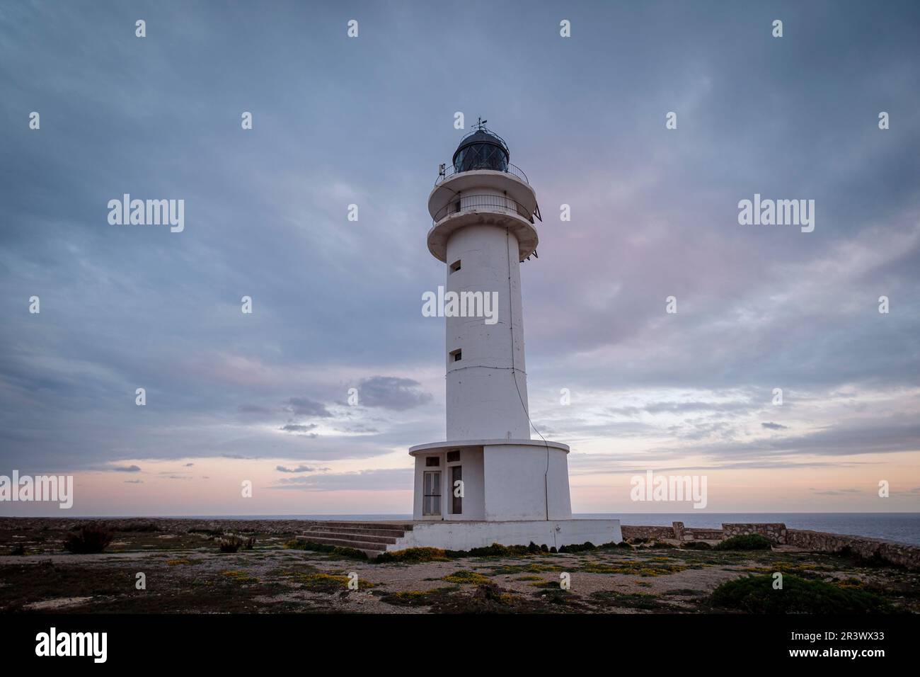 Phare de Cape Barberia Banque D'Images