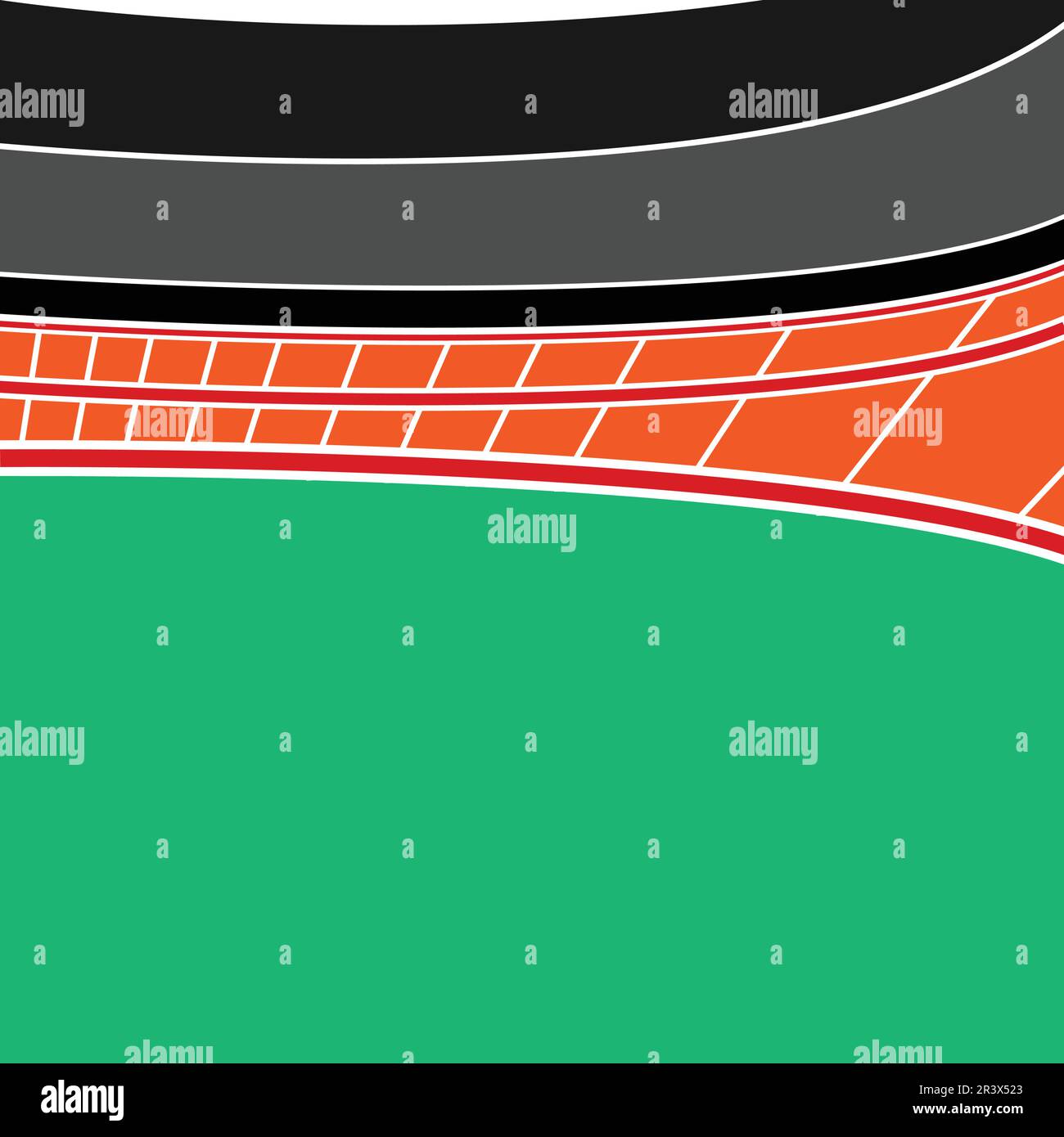 motif vectoriel d'icône de stade Illustration de Vecteur