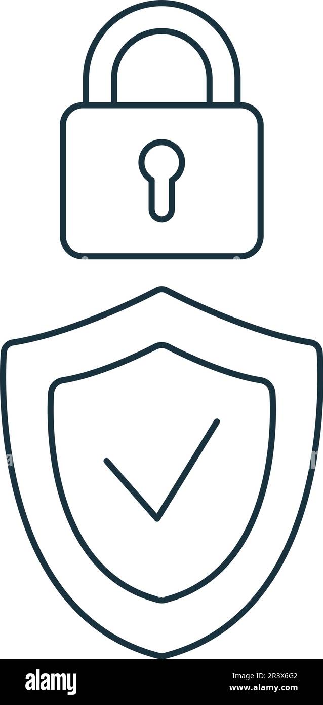 Icône fiabilité. Signe simple monochrome de la collection des valeurs fondamentales. Icône de fiabilité pour le logo, les modèles, la conception Web et les infographies Illustration de Vecteur