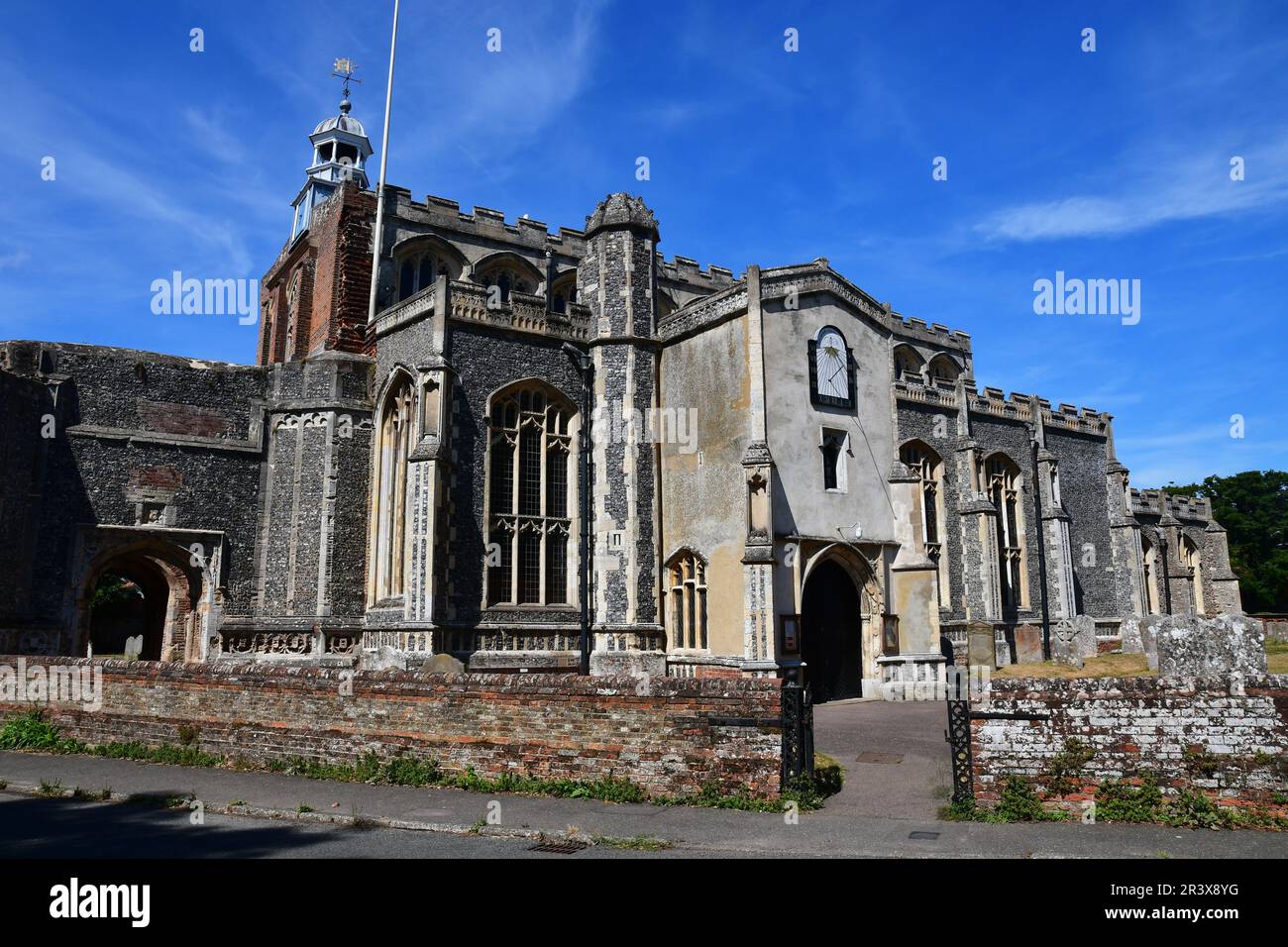 Eglise St Mary's, East Bergholt, Suffolk, Royaume-Uni Banque D'Images
