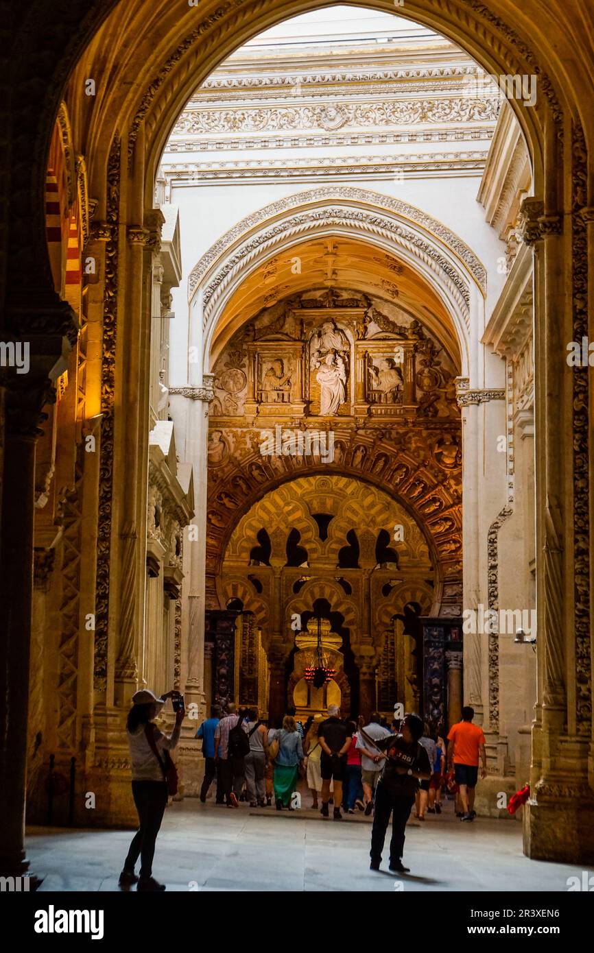 Mosquée-cathédrale de Cordoue, Andalousie, espagne. Banque D'Images