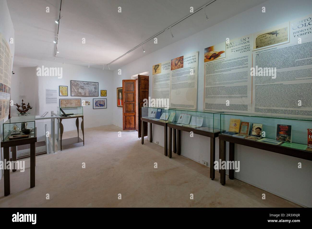 Casa Museo de Cristobal Colón, Ibiza, Baléares, Espagne. Banque D'Images