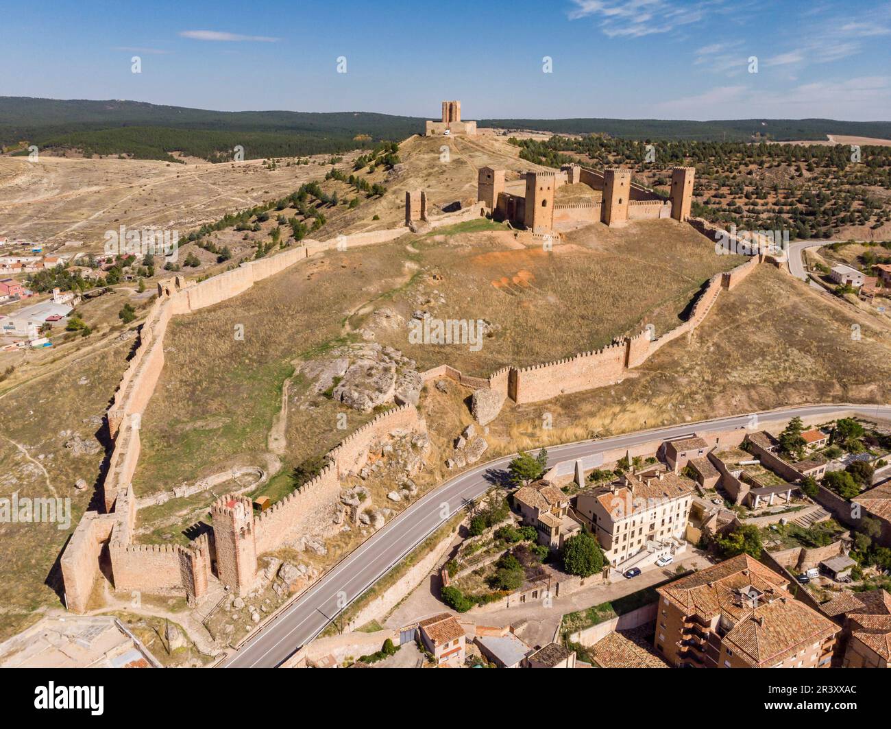 Forteresse de Molina de los Caballeros Banque D'Images