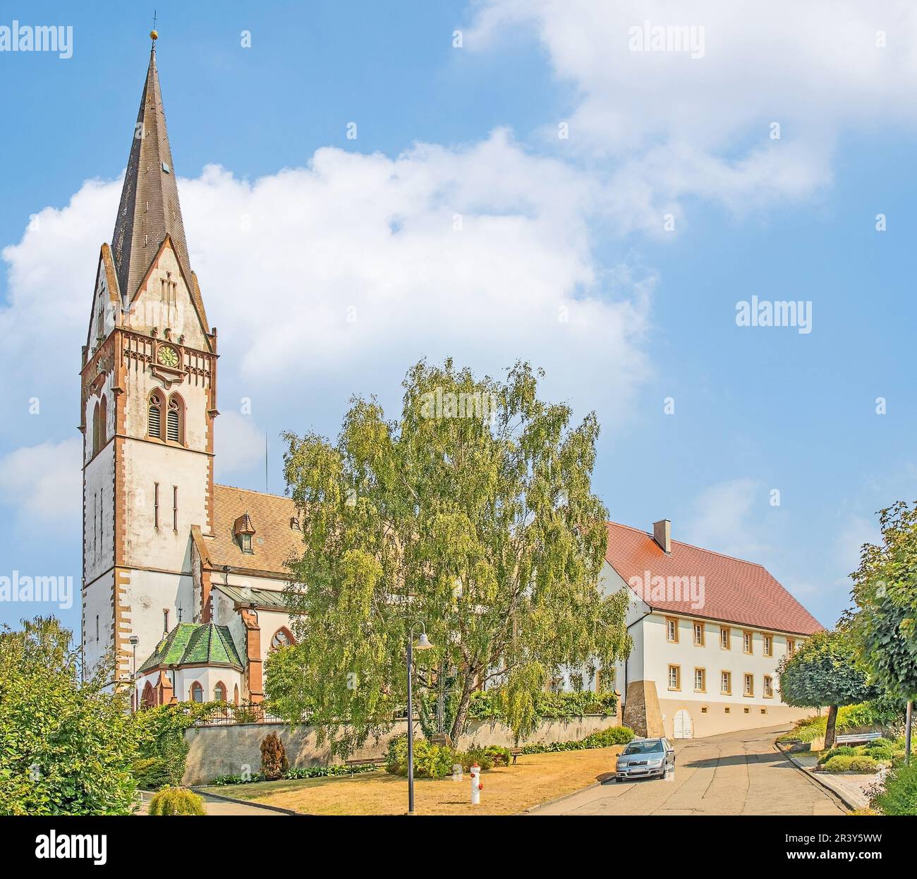 St. Peter et Paul GrieÃŸen, Klettgau Banque D'Images