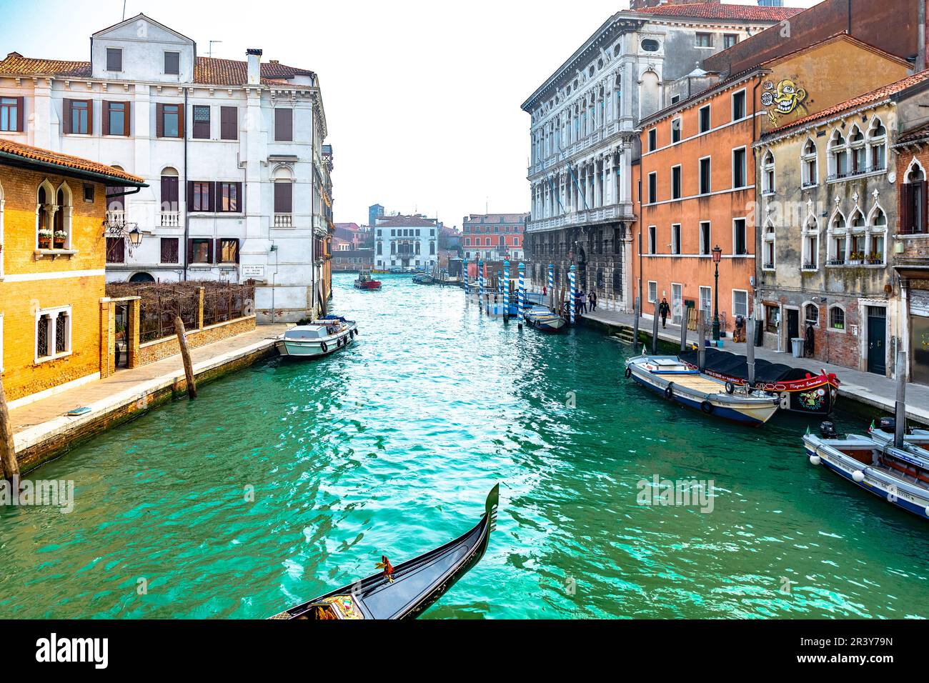 L'atmosphère magique de Venise, Italie. Banque D'Images