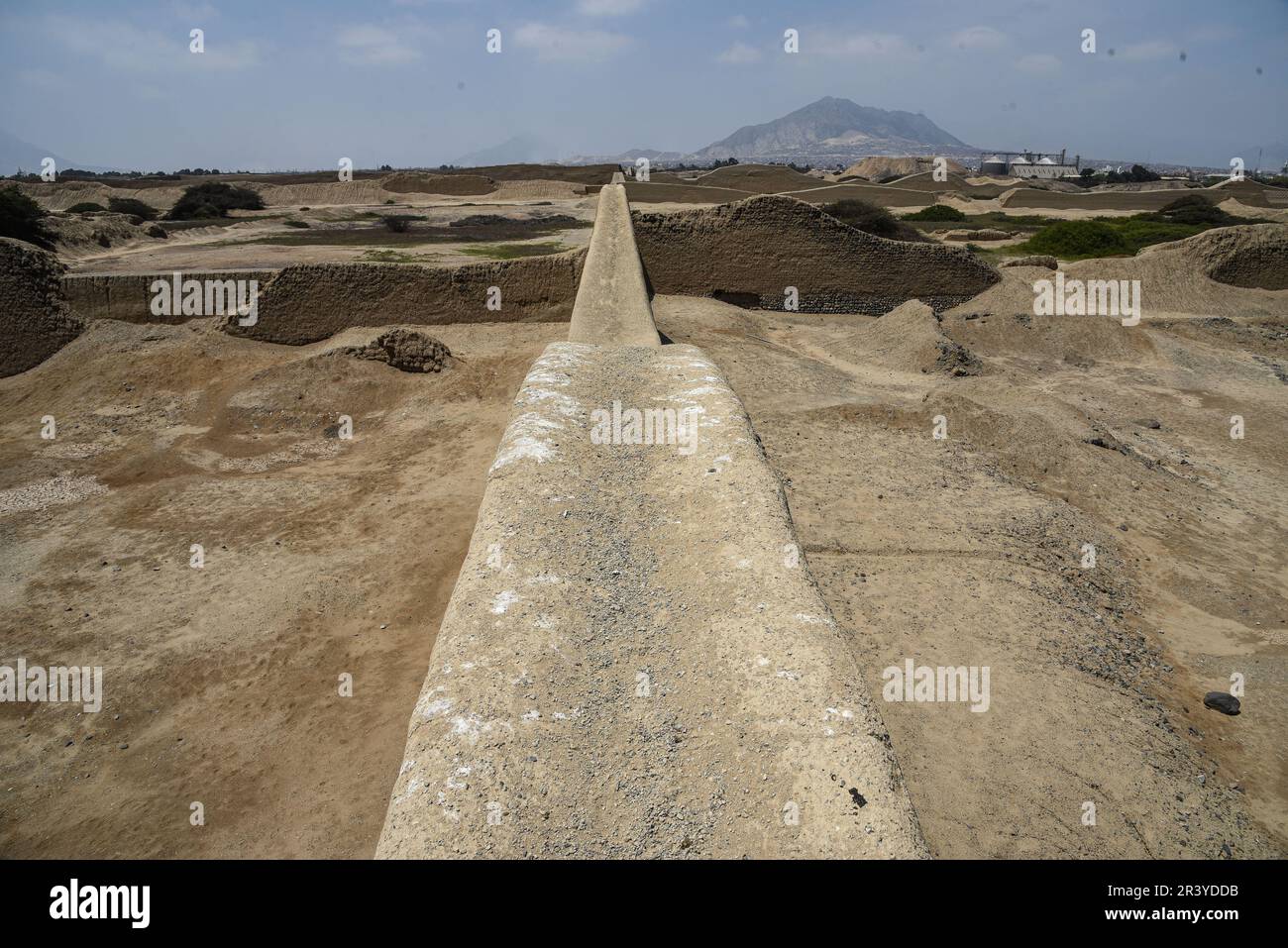 Nicolas Remene / le Pictorium - site archéologique de Chan Chan Chan dans la province de Trujillo, Pérou - 11/10/2018 - Pérou / la Libertad / Chan Chan - Hu Banque D'Images