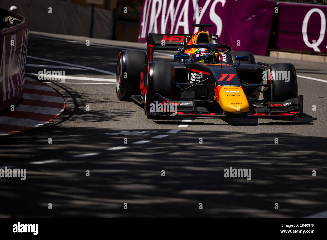 11 IWASA Ayumu (jpn), DAMS, Dallara F2, action lors de la ronde 5th du Championnat de Formule 2 de la FIA 2023 de 26 mai à 28, 2023 sur le circuit de Monaco, à Monaco - photo Julien Delfosse / DPPI Banque D'Images