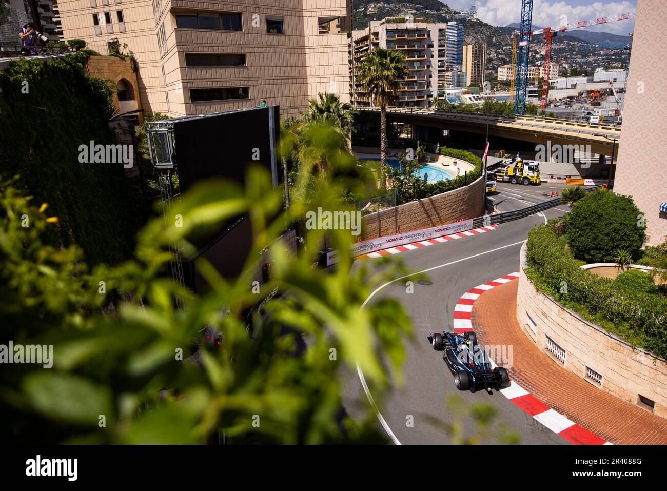 12 LECLERC Arthur (mco), DAMS, Dallara F2, action pendant la ronde 5th du Championnat de Formule 2 de la FIA 2023 de 26 mai à 28, 2023 sur le circuit de Monaco, à Monaco - photo Julien Delfosse / DPPI Banque D'Images