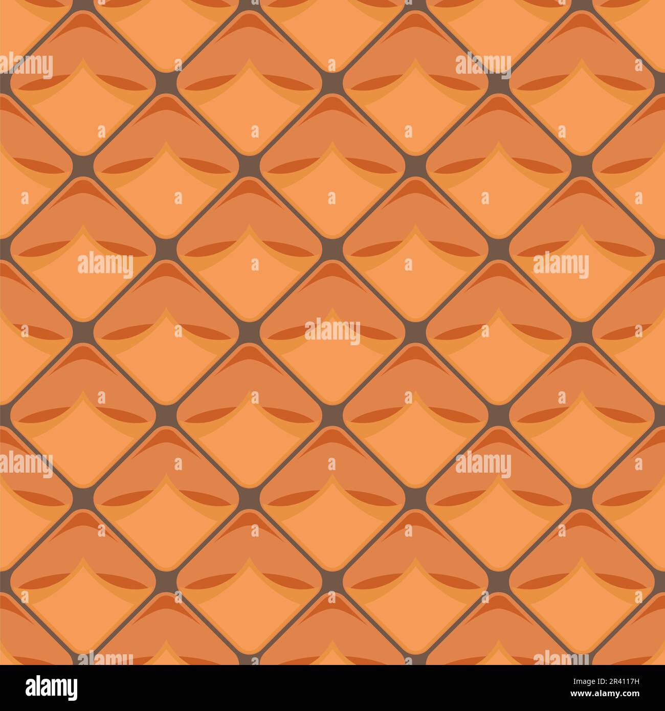 Motif sans couture aux ananas mûrs. Texture organique douce. Banque D'Images