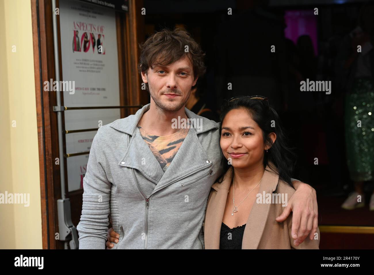 Londres, Angleterre, Royaume-Uni. 25th mai 2023. Tyger Drew-Honey assiste à The Opening Night aspects of Love, Lyric Theatre, Londres, Royaume-Uni. Crédit : voir Li/Picture Capital/Alamy Live News Banque D'Images