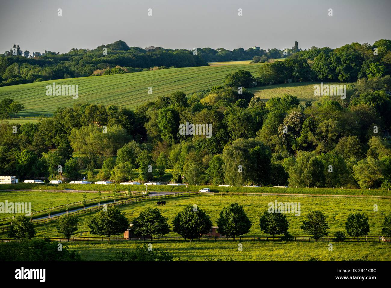 La vallée de la Ruhr entre Essen et Mülheim an der Ruhr, au nord