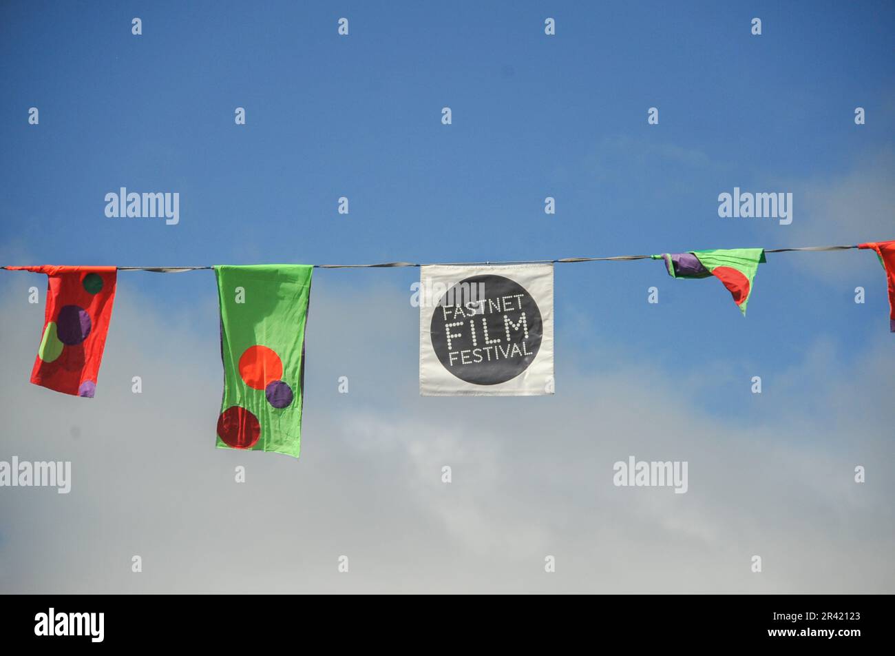 Schull, West Cork, Irlande. 26th mai 2023. Fastnet film Festival 2023 attributs. Crédit: Karlis Dzjamko/Alay Live News Banque D'Images