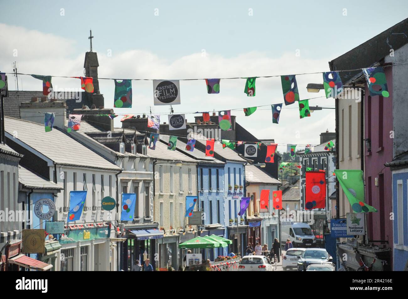 Schull, West Cork, Irlande. 26th mai 2023. Fastnet film Festival 2023 attributs. Crédit: Karlis Dzjamko/Alay Live News Banque D'Images