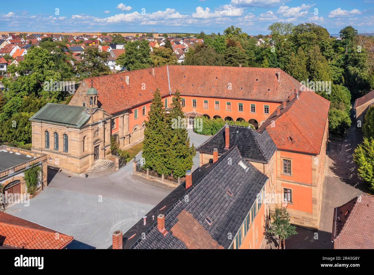 Château de Schwaigern, Schwaigern, Wuerttemberger Weinstrasse, Bade-Wurtemberg, Allemagne, Schwaigern, Bade-Wurtemberg, Allemagne Banque D'Images