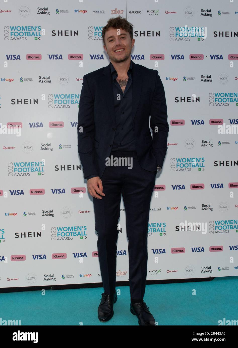 Londres, Royaume-Uni, 25th mai 2023. Roman Kemp au tapis rouge des Women’s football Awards 2023. Credit: Frankie Dean / Alamy Live News Banque D'Images