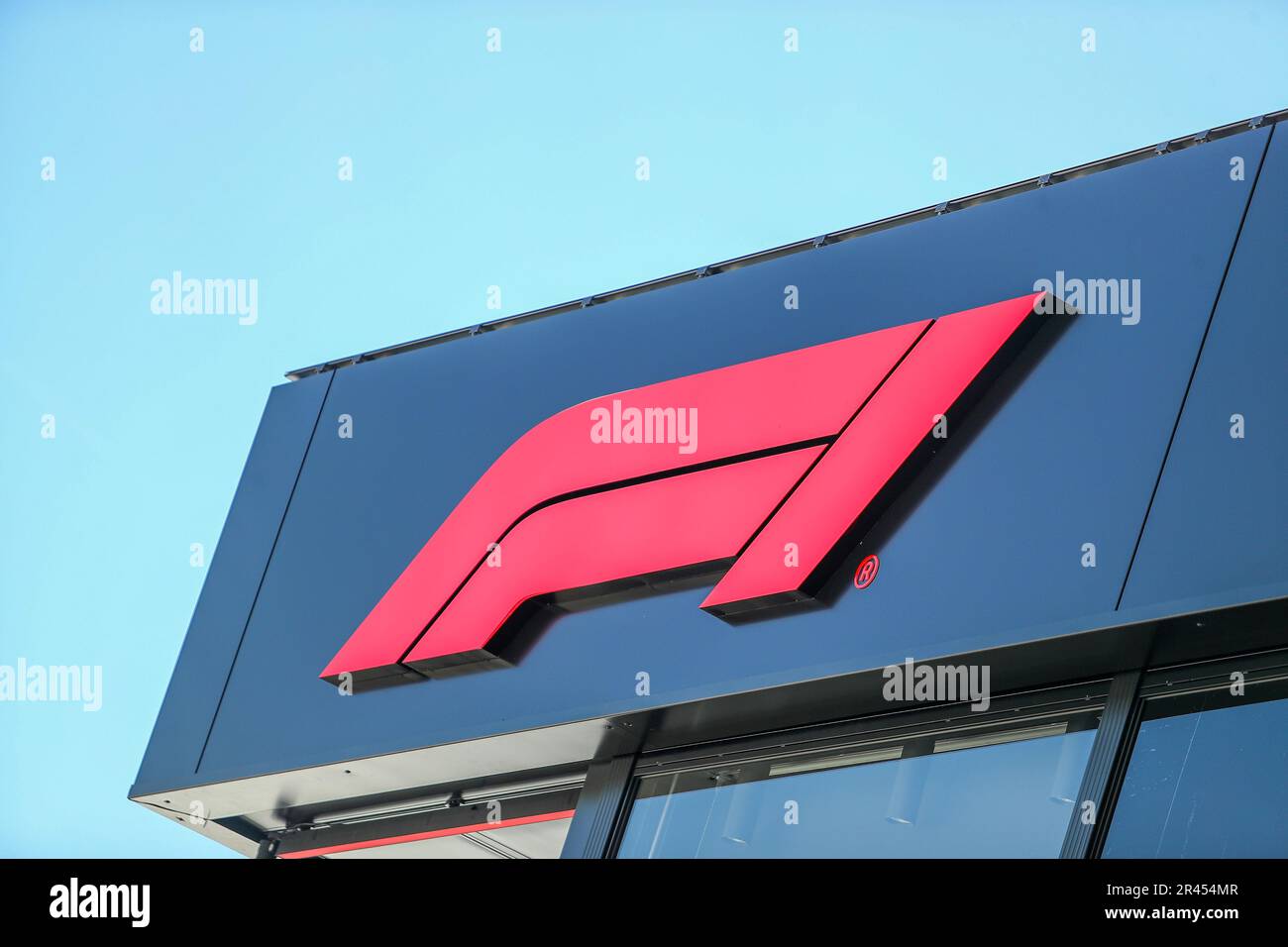 Montecarlo, Principauté de Monaco. 26th mai 2023. Circuit de Monaco, Montecarlo, Principauté de Monaco, 26 mai 2023, F1 logo au cours du Grand Prix de Monaco 2023 - Vendredi - pratique libre 1 et pratique libre 2 - Formule 1 crédit de championnat: Live Media Publishing Group/Alay Live News Banque D'Images