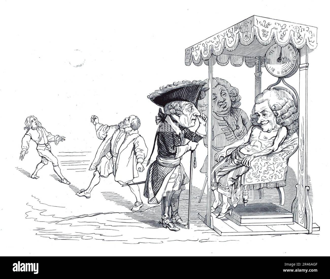 Grandville les Plaisoirs des champs Elysées 3 Banque D'Images Grandville les Plaisoirs des champs Elysées 3 Banque D'Images