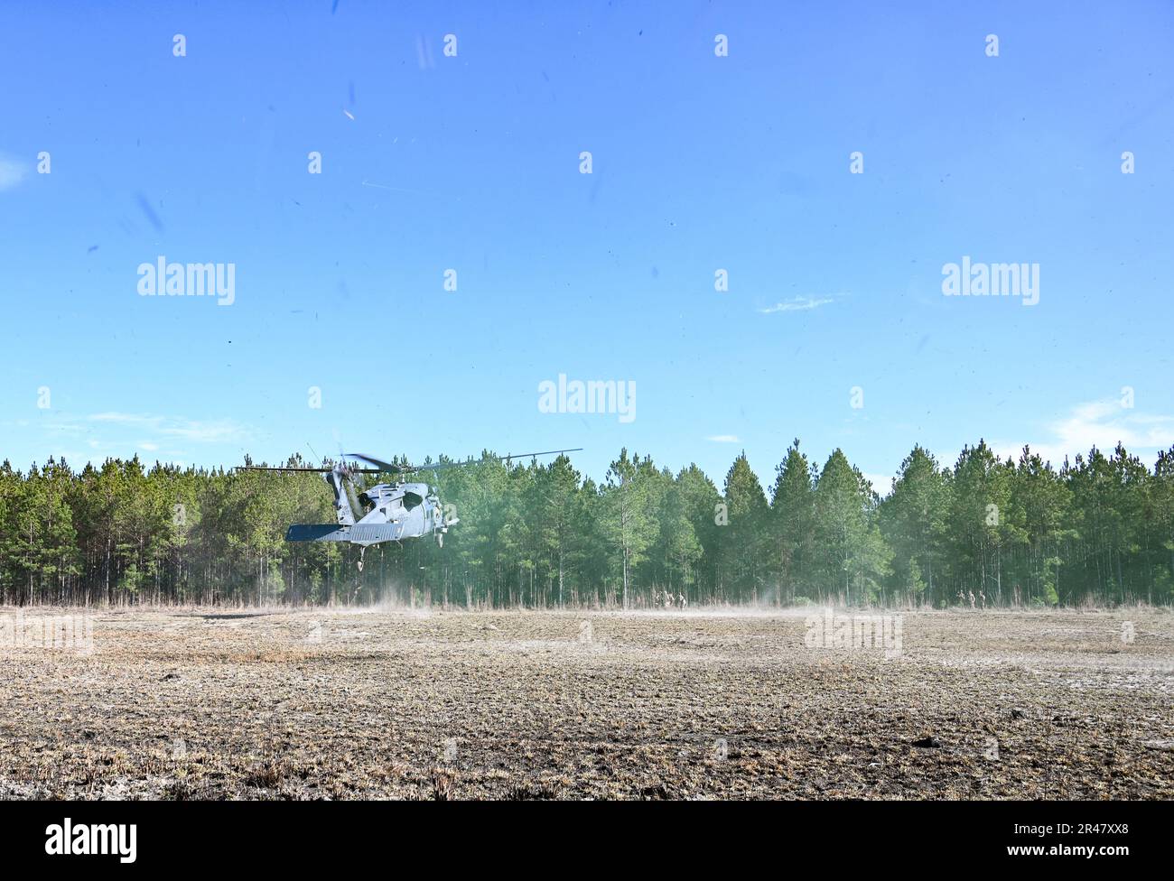 Un hélicoptère HH60G Pave Hawk, de la 920th Rescue Wing, dans la