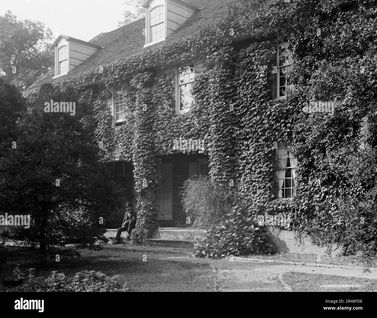 John Bartram House, Philadelphie, Pennsylvanie, c1908. Banque D'Images